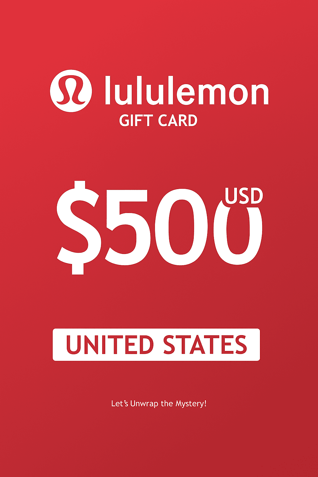 Lululemon Gift Card